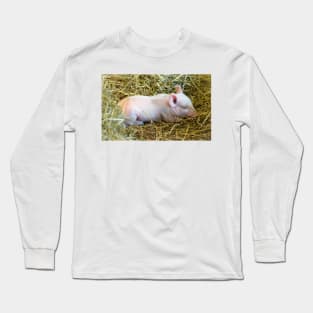 Drowsy Piglet Long Sleeve T-Shirt
